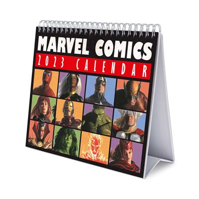 Calendrier bureau 2023 Marvel Comics - Produits Dérivés Vidéo - Objet  dérivé - Achat & prix