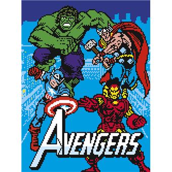 Cadre Canvas Avengers 8 Bits : Objet dérivé en Produits Dérivés