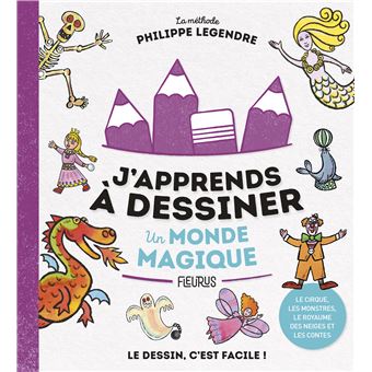 J'apprends à dessiner un monde magique