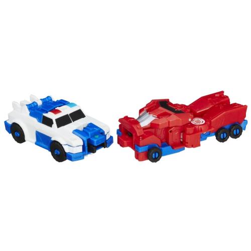 Figurine Crash Combiners Transformers Robots in Disguise Optimus Prime et Strongarm