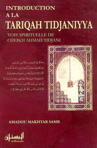 introduction a la tariqah tidjaniyyah