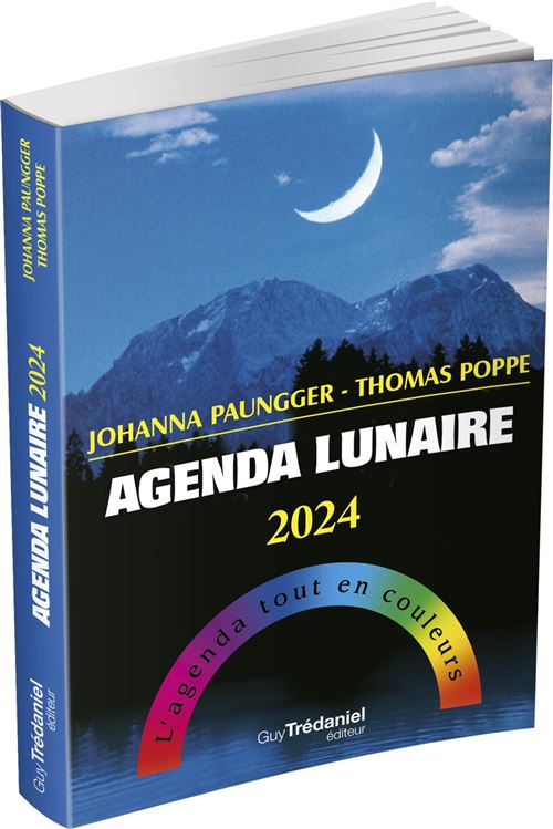 Agenda lunaire 2024 - L'agenda tout en couleur - broché - Johanna