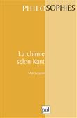 La chimie selon Kant