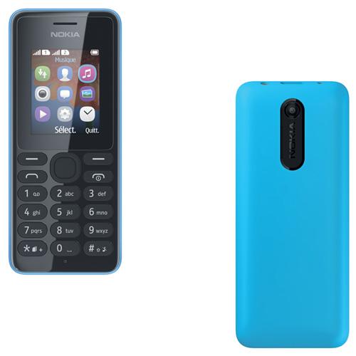 Nokia 108, Double SIM, Cyan