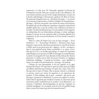 Cours de thaumaturgie en sept leçons