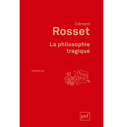 La philosophie tragique