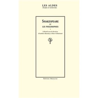 Shakespeare et les philosophes