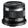Objectif hybride Olympus M.Zuiko Digital 45mm f/1.8 MSC noir