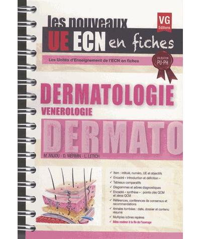 Dermatologie, vénérologie - Mickael Anjou - broché