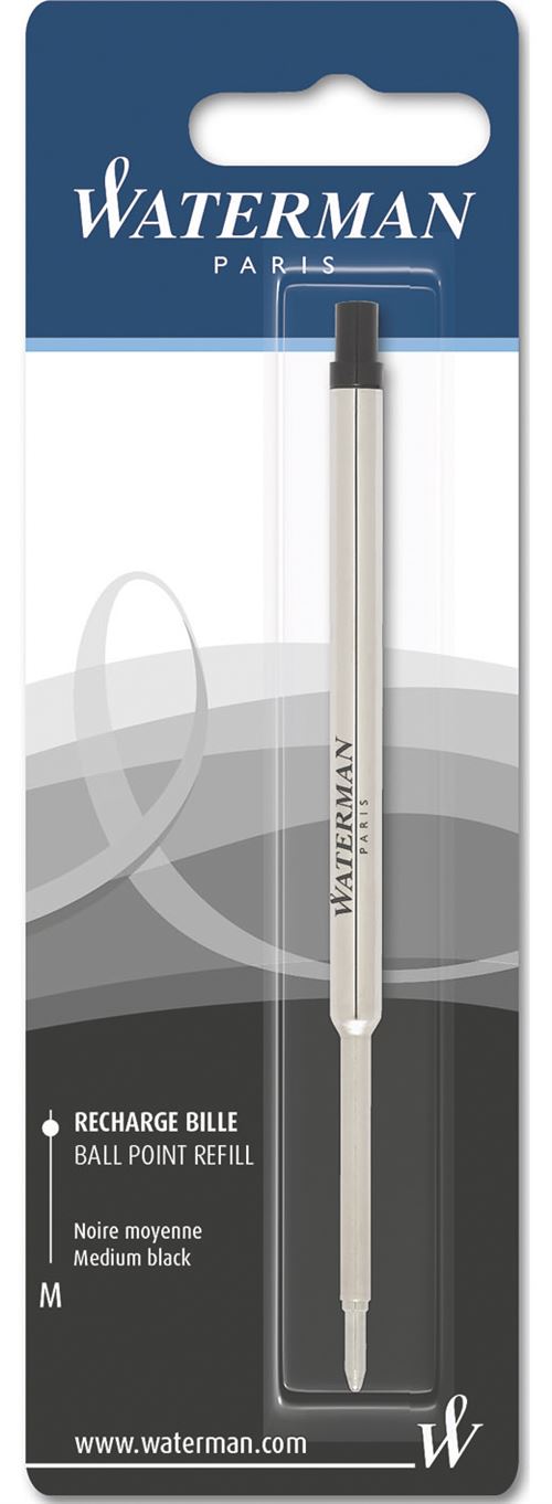 WATERMAN RECHARGE WATERMAN BILLE M NOIR