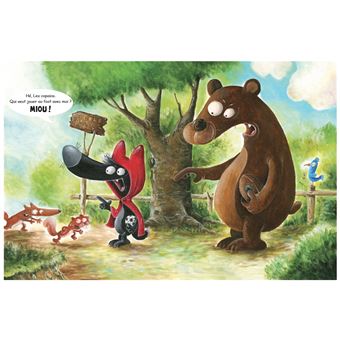 Le petit chaperon loup veut la bagarre
