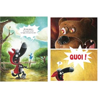 Le petit chaperon loup veut la bagarre