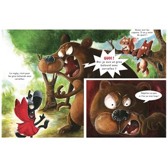 Le petit chaperon loup veut la bagarre