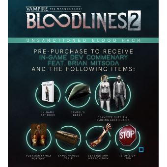 Vampire : The Masquerade Bloodlines 2 Unsanctioned Edition PC