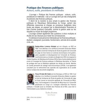 Pratique des finances publiques