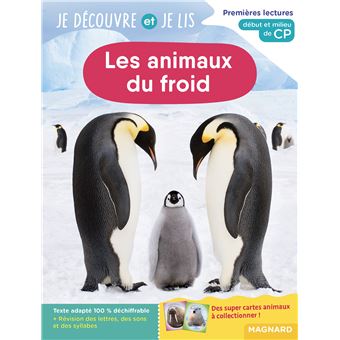 Je découvre et je lis CP - Les animaux du froid