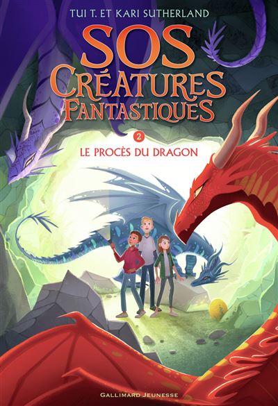 Couverture de SOS Créatures fantastiques n° 2 Le procès du dragon