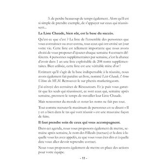 Agenda 2018 du Professionnel en MLM