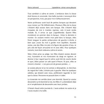 Lipoedème aimer vivre pleurer