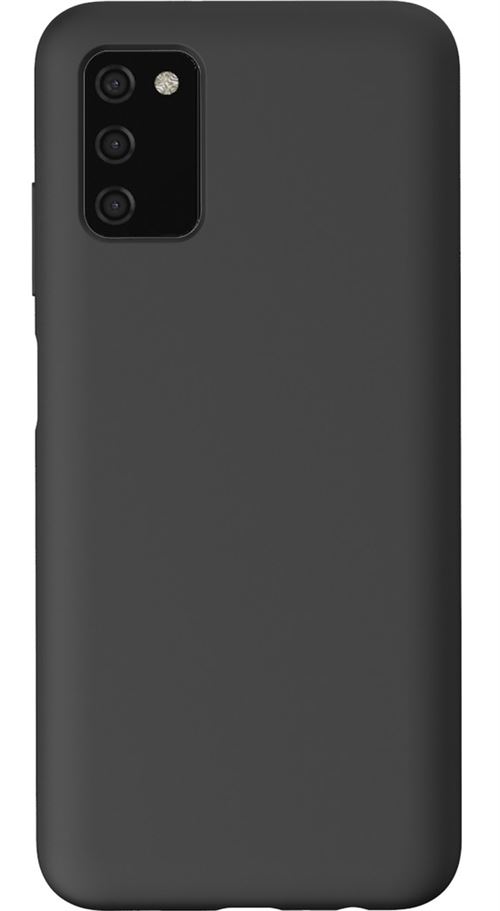 Azuri Liquid silicon cover black for Samsung Galaxy A03S