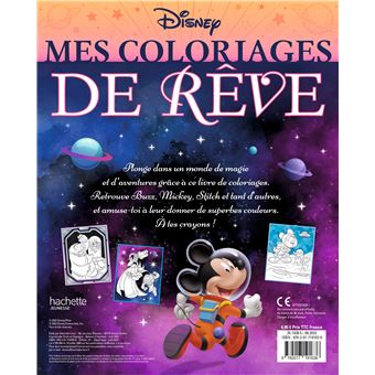 DISNEY - Mes coloriages de rêve - L'espace