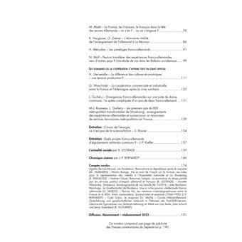 60e anniversaire du Traité de l'Élysée (1963) et mise en oeuvre du Traité d'Aix-la-Chapelle (2019)