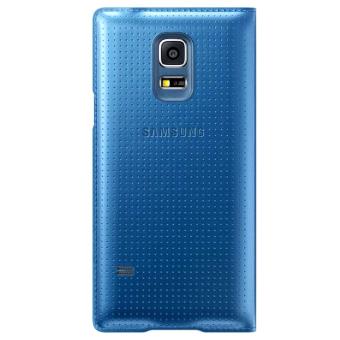 Samsung Flip Cover EF-FG800B - Étui à rabat pour téléphone portable - bleu électrique - pour Galaxy S5 Mini