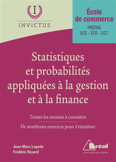 Statistiques et probabilités appliquées à la gestion et à la finance