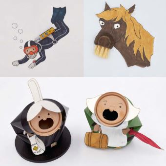 Je dessine et détourne les objets du quotidien