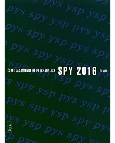 Psy 2016 - revue ecole lacanienne