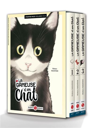 La Gameuse et son chat - Starter pack vol. 01-03 - Wataru Nadatani - (donnée non spécifiée)