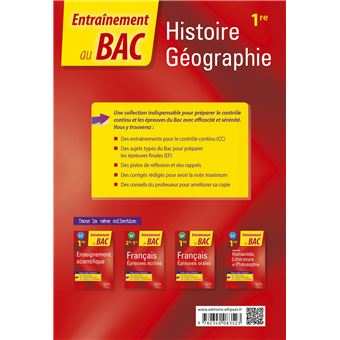 Histoire-Géographie. Première