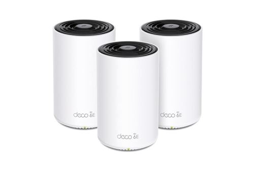 Tp-Link Deco Xe75 V1 - Système Wi-Fi - (3 Routeurs) - Jusqu'à 7200 Pieds Carrés - Maillage 1Gbe - Wi-Fi 6E - Multi-Bande