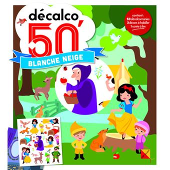 Blanche neige - Décalco 50
