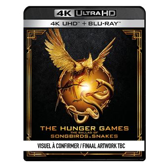 Hunger Games Hunger Games : La ballade du serpent et de l'oiseau chanteur  Blu-ray 4K Ultra HD - Blu-ray 4K - Francis Lawrence - Tom Blyth - Rachel  Zegler : toutes les