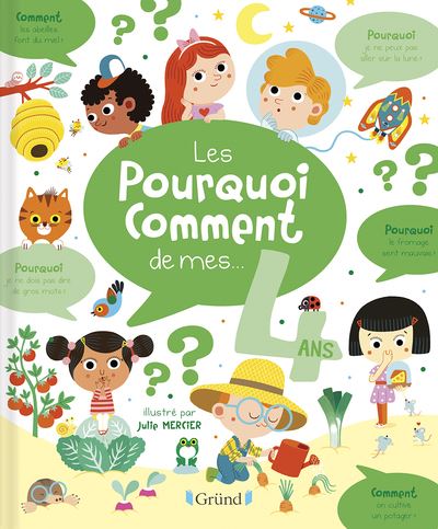Les pourquoi comment de mes 4 ans - cartonné - Aurélie Desfour, Julie  Mercier, Livre tous les livres à la Fnac