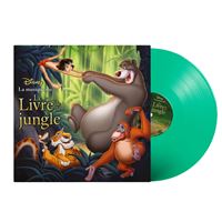 La musique du Le Livre de la Jungle Vinyle Vert Transparent
