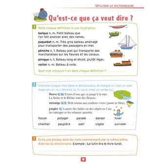 Enrichir son vocabulaire - Exercices en CP