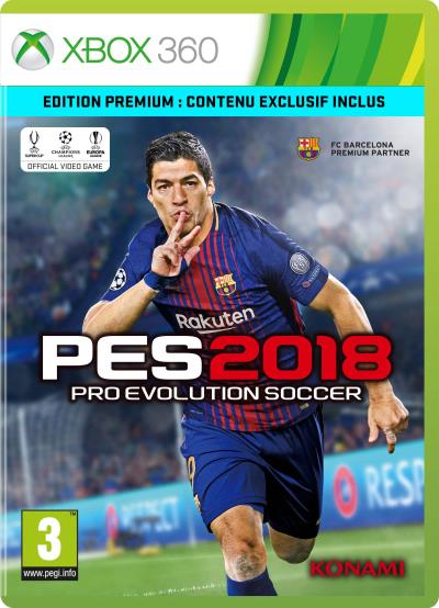 PES 2018 Edition Premium Day One Xbox 360