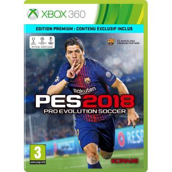 PES 2018 Edition Premium Day One Xbox 360 - Jeux vidéo  