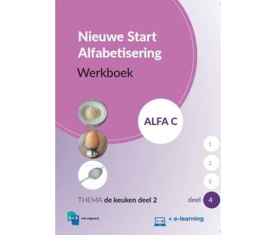 Nieuwe Start Alfabetisering Werkboek Alfa C Deel 4 + e-learning