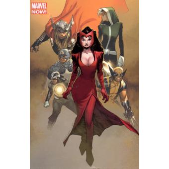 Avengers - Avengers, Variant cover par Olivier Coipel + 1 T-Shirt exclusif Marvel Now T1 - 1
