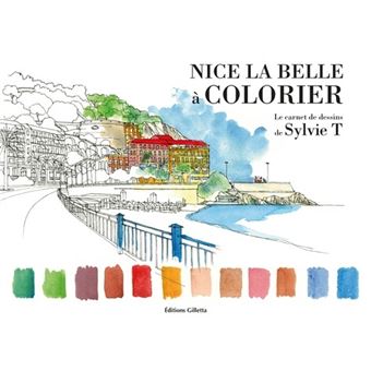 Nice la Belle à colorier