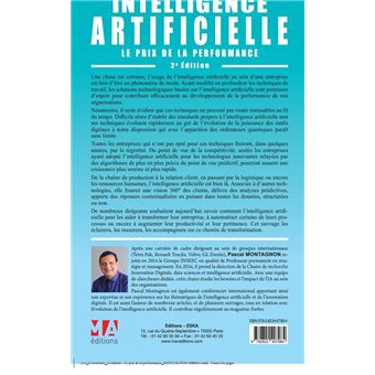 Intelligence artificielle. Le prix de la performance.2ed