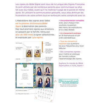 Abécédaire des signes bébé + de 300 signes et comptines avec leurs vidéos