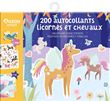 Ma pochette d'artiste - autocollants licornes et chevaux