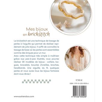 Mes bijoux en brickstitch