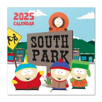 Calendrier mural South Park 2025