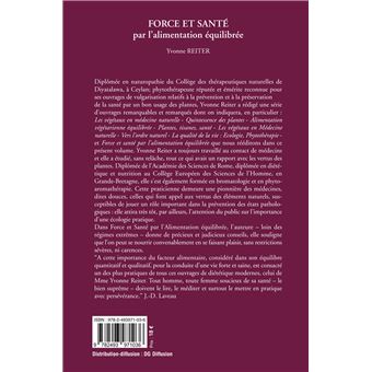 Force et santé par l'alimentation équilibrée