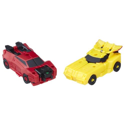 Figurine Crash Combiners Transformers Robots In Disguise Bumblebee et Sideswipe